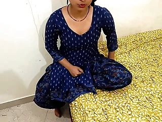Hot Indian Desi municipal housewife cheat their way husband and painfull shafting hard on dogy style in clear Hindi audio